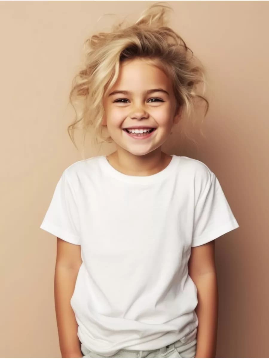 Футболка однотонная базовая