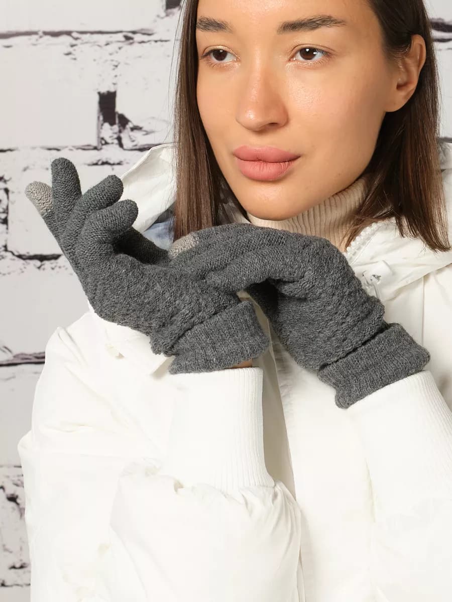 Зимние перчатки теплые - сенсорные