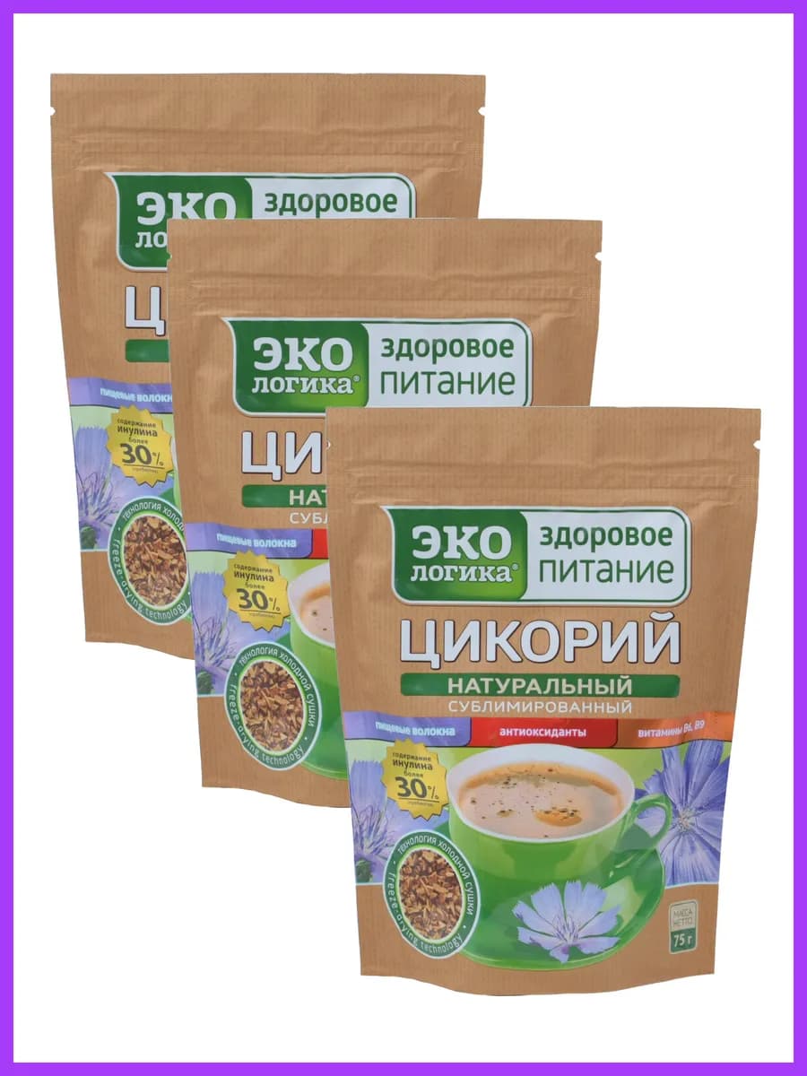 Цикорий Экoлогика 3 шт по 75 г
