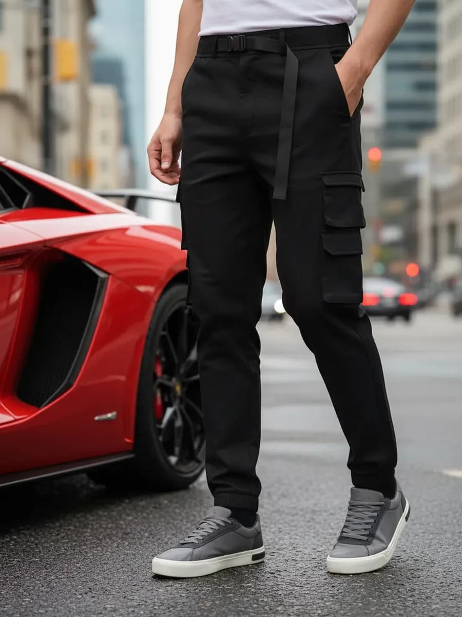Штаны карго мужские