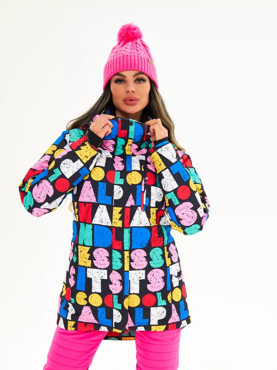 Женская горнолыжная сноубордическая куртка