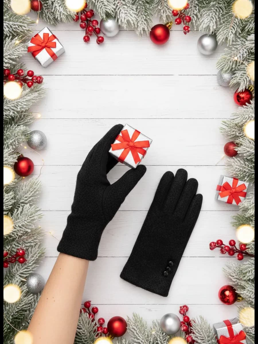 перчатки демисезонные сенсорные