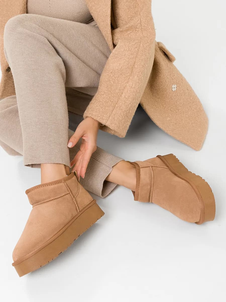 Угги зимние натуральная замша