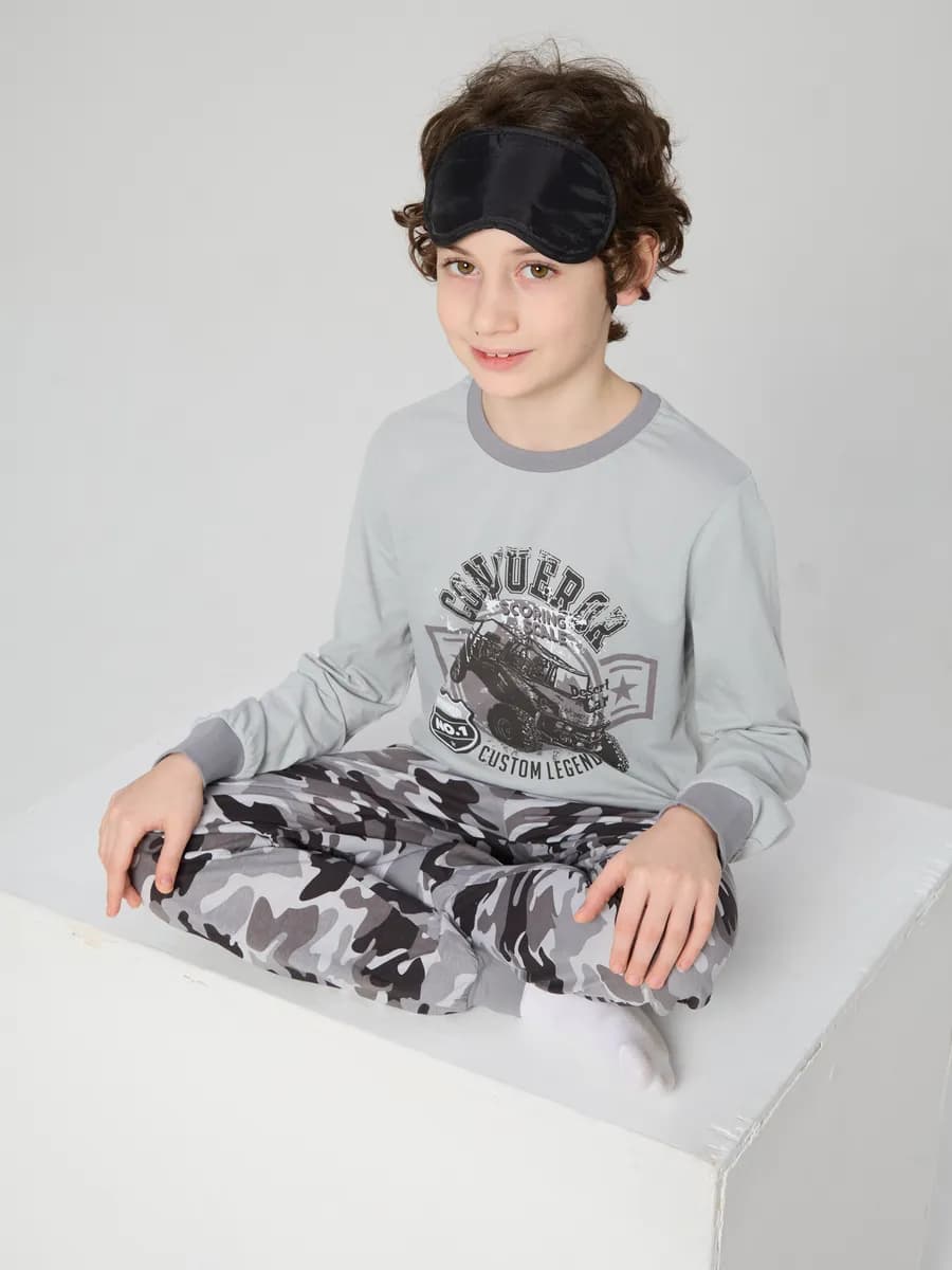 Пижама детская для мальчиков домашний костюм