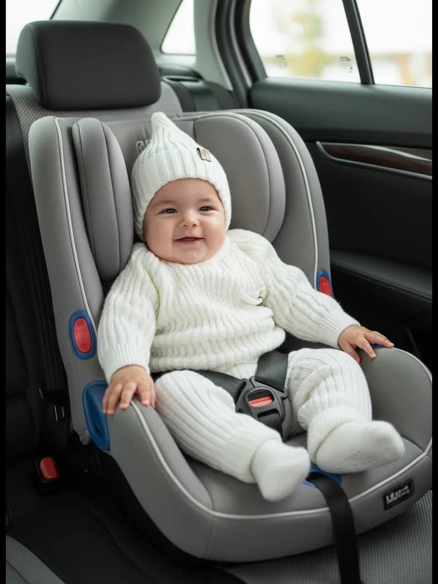 Вязаный костюм для малыша лапша