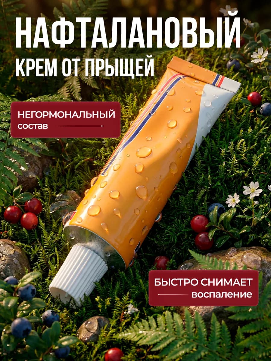 Крем от прыщей и акне на лице и теле