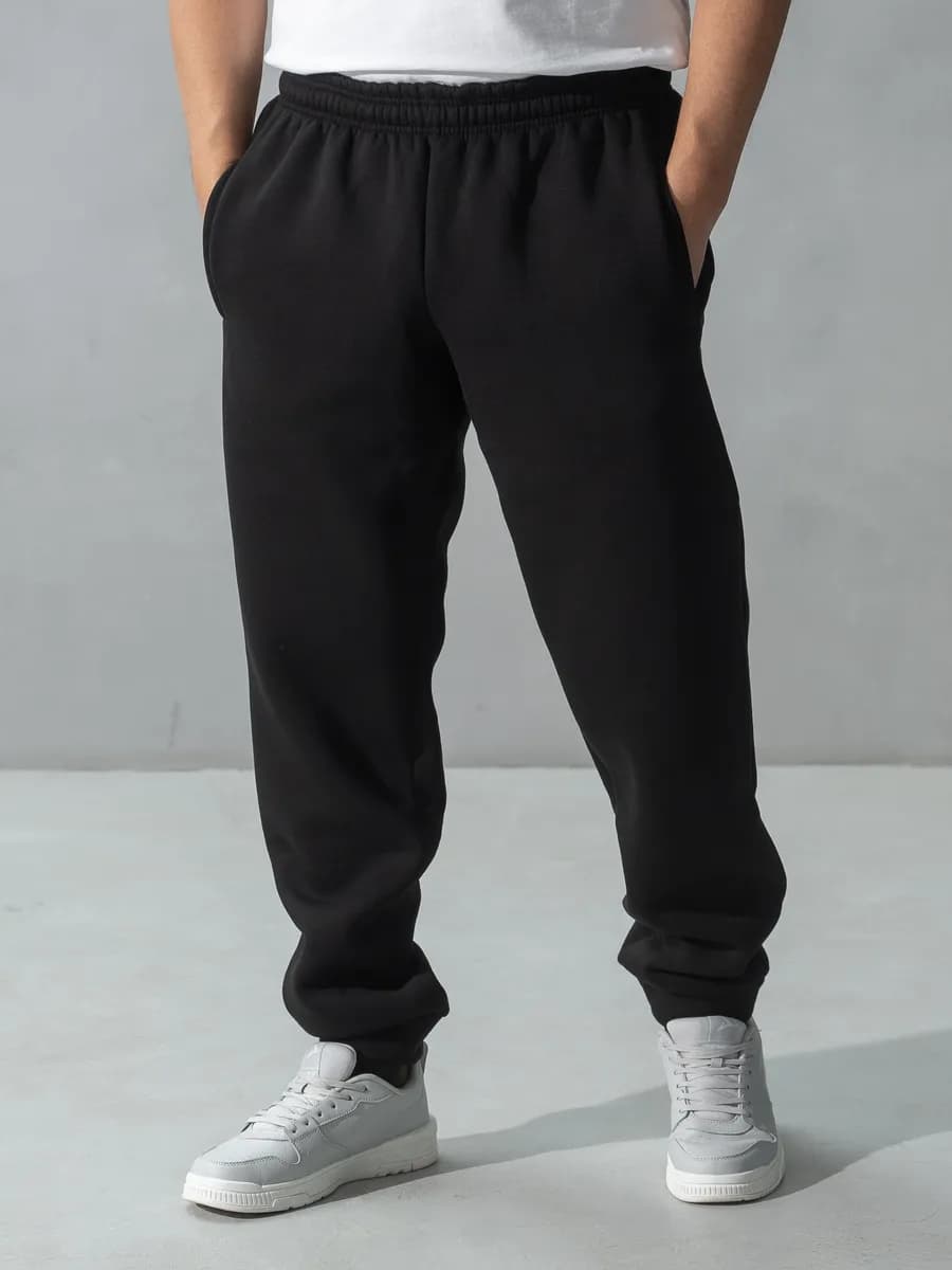 Спортивные штаны утепленные джоггеры с начесом