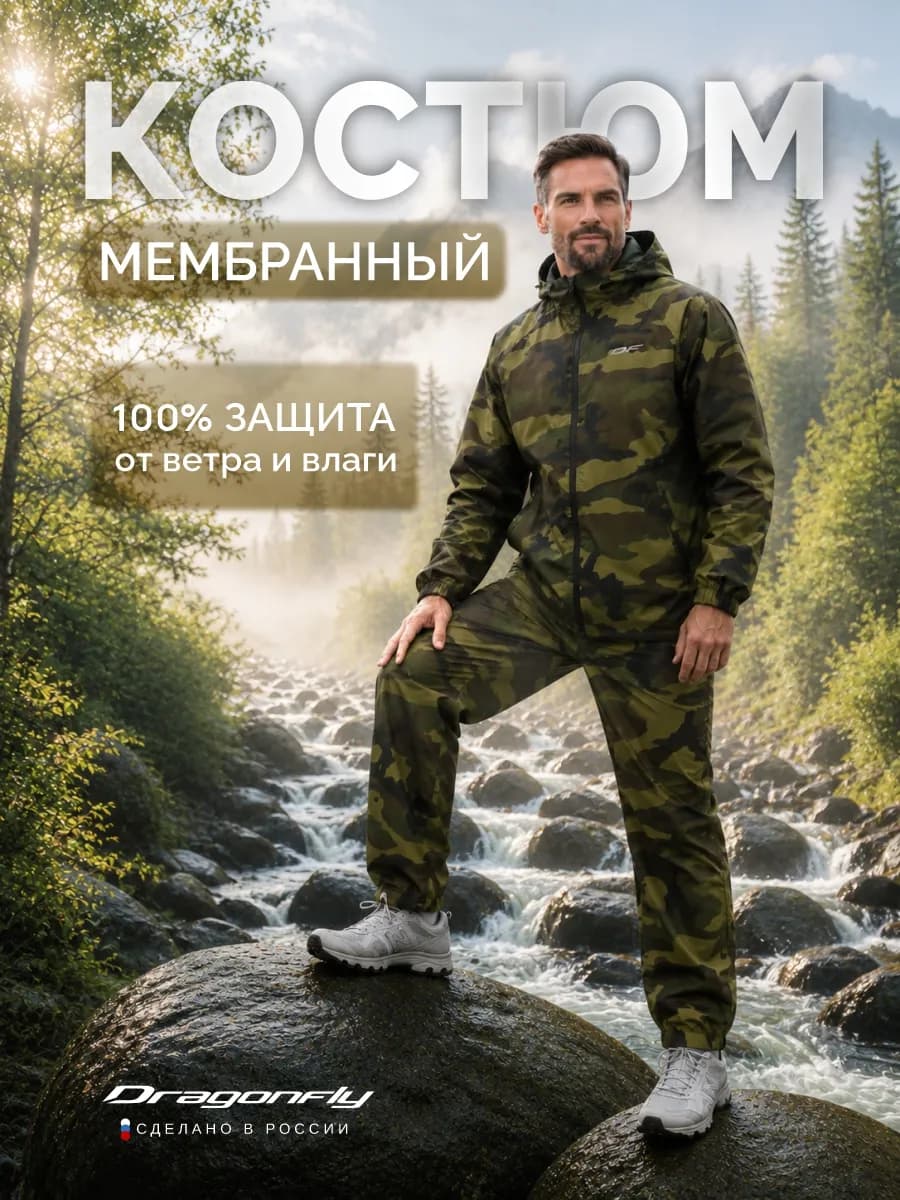 Мембранный костюм спортивный