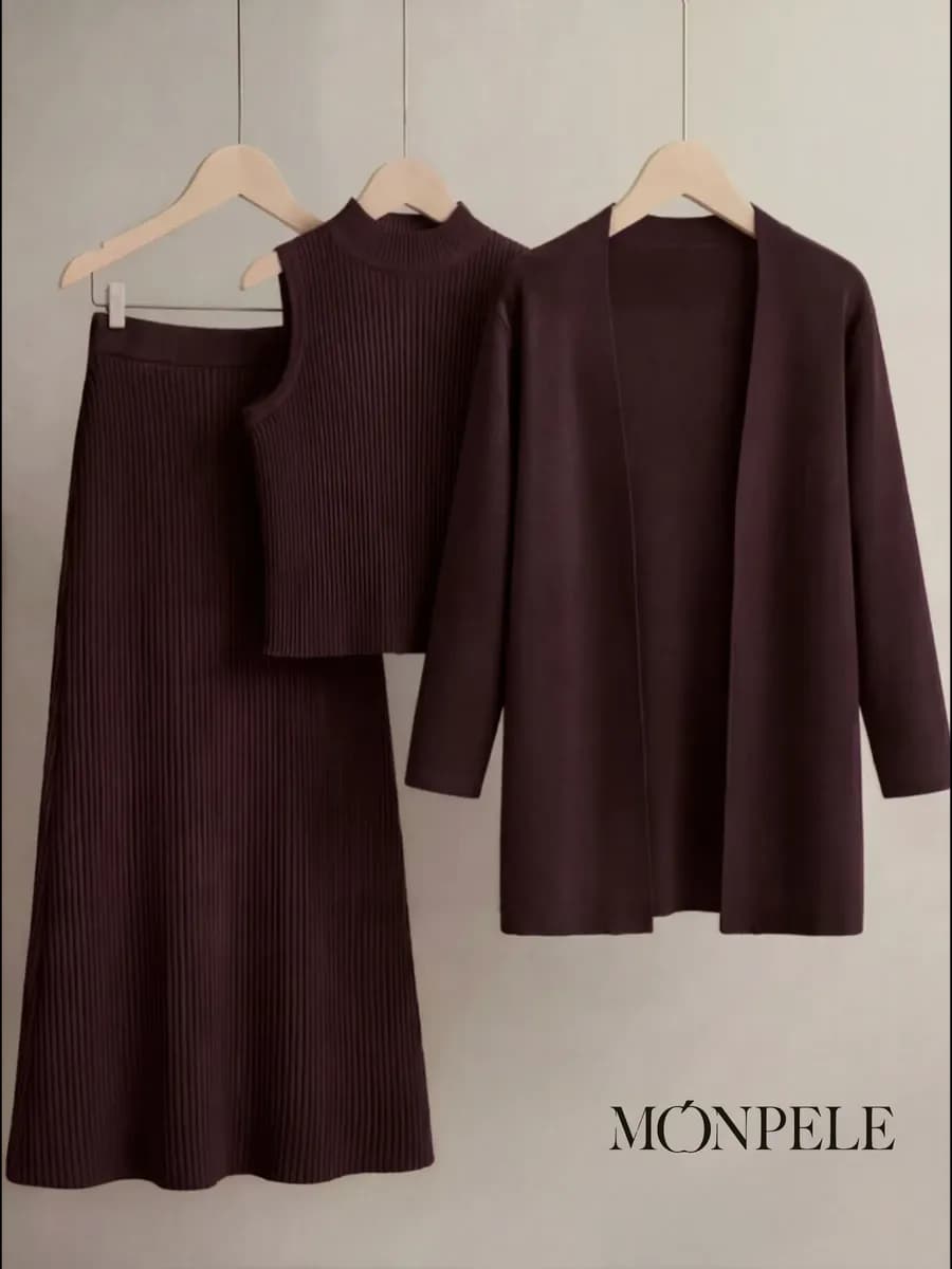 Костюм тройка трикотажный