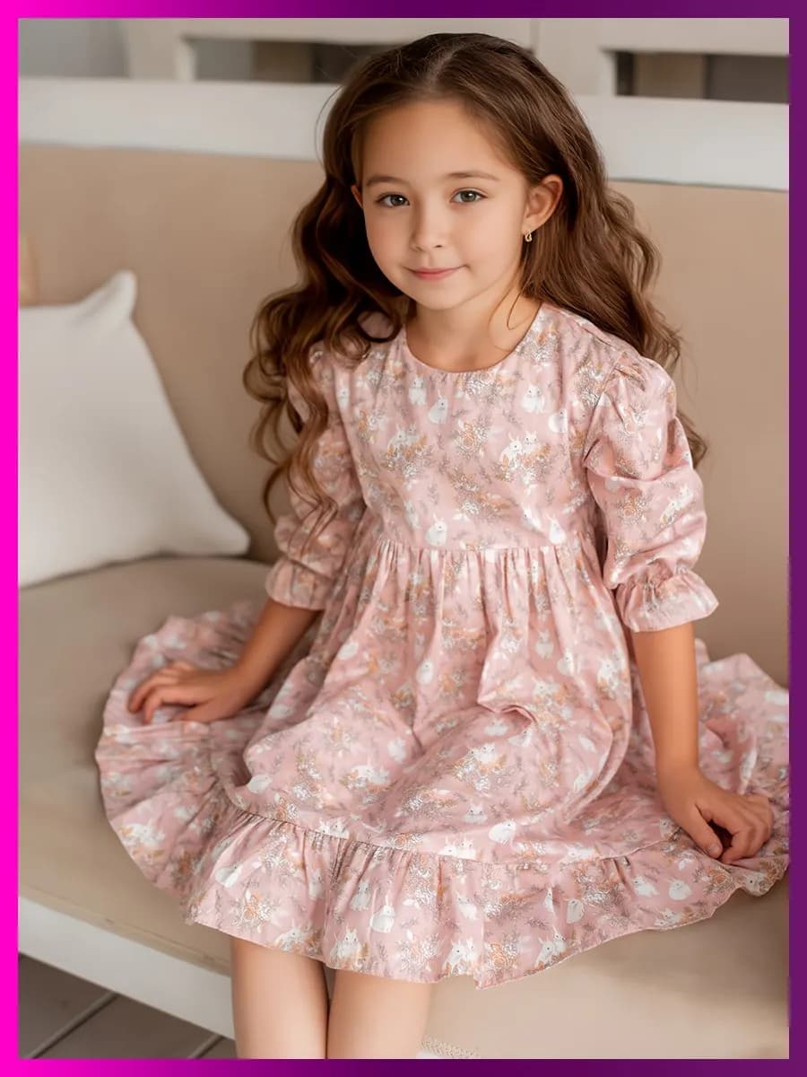 Платье в садик праздничное повседневное