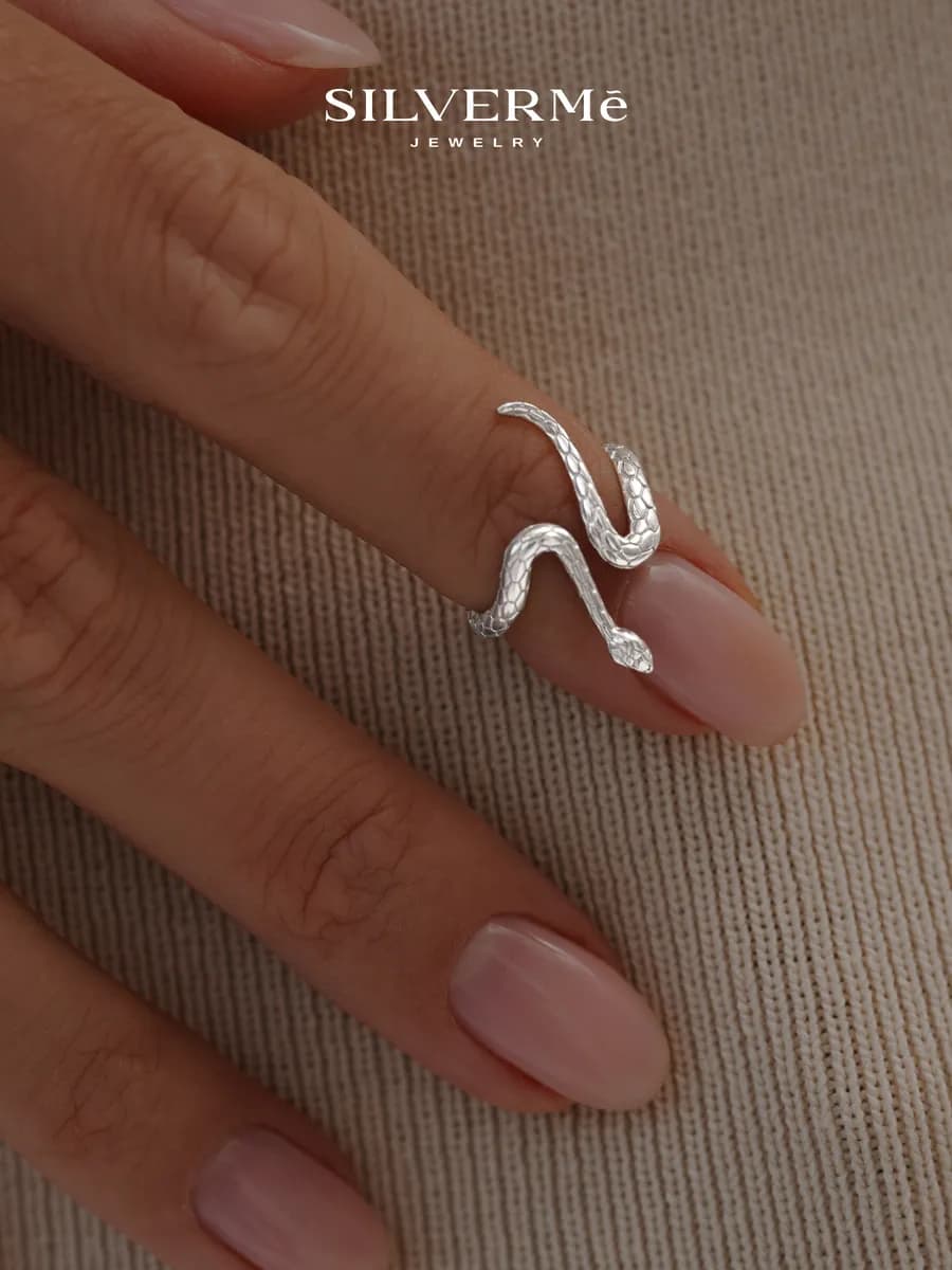 Кольцо серебро 925 на фалангу