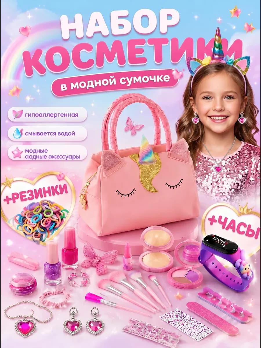 Детская декоративная косметика для девочек