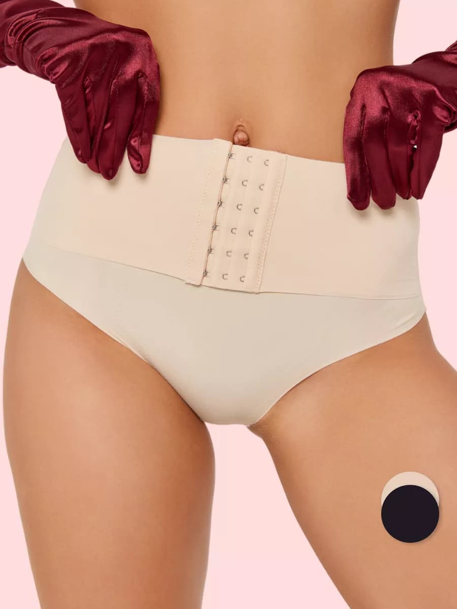 Утягивающие корректирующие трусы с корсетом