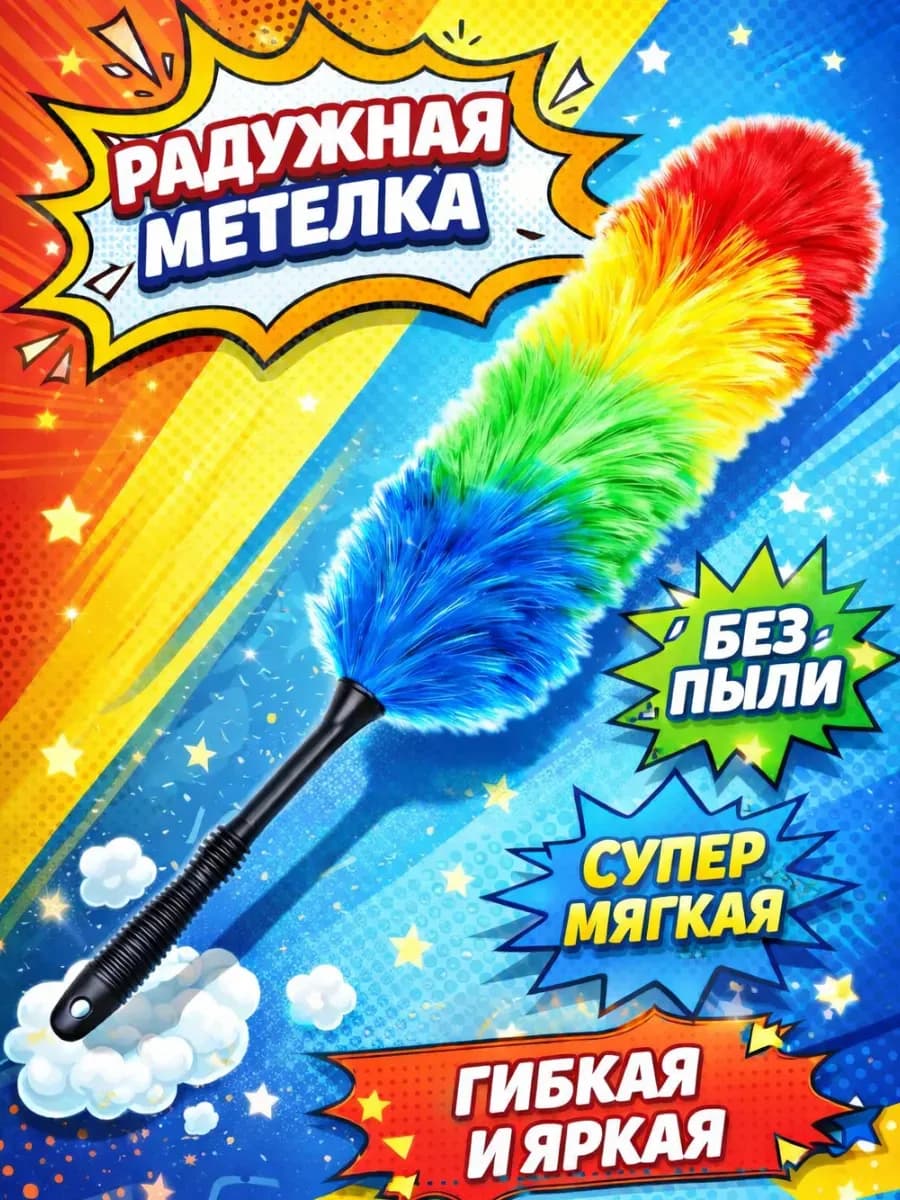 Щетка для уборки пыли пипидастр