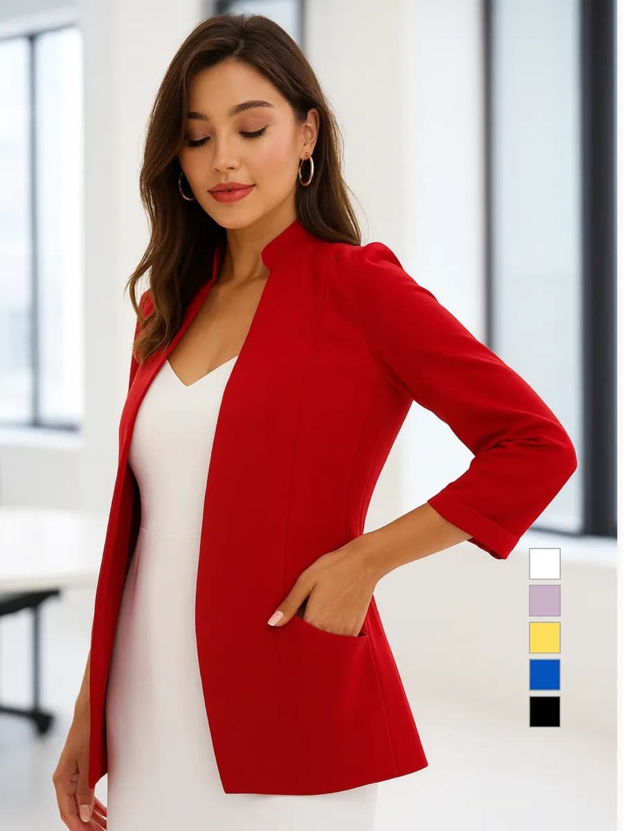 Пиджак классический жакет приталенный в офис