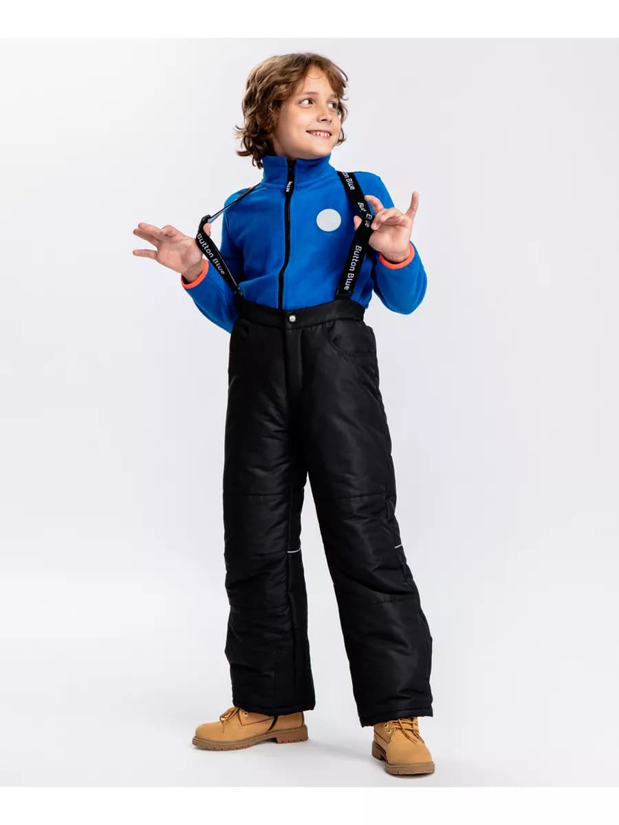 Полукомбинезон зимний детский Штаны на лямках непромокаемые