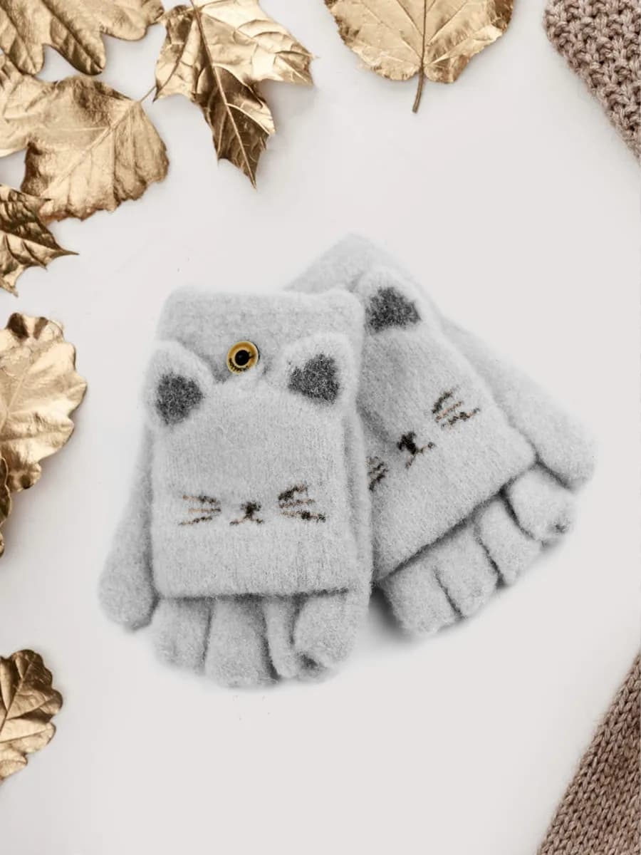 Митенки-перчатки-варежки 5-8 лет