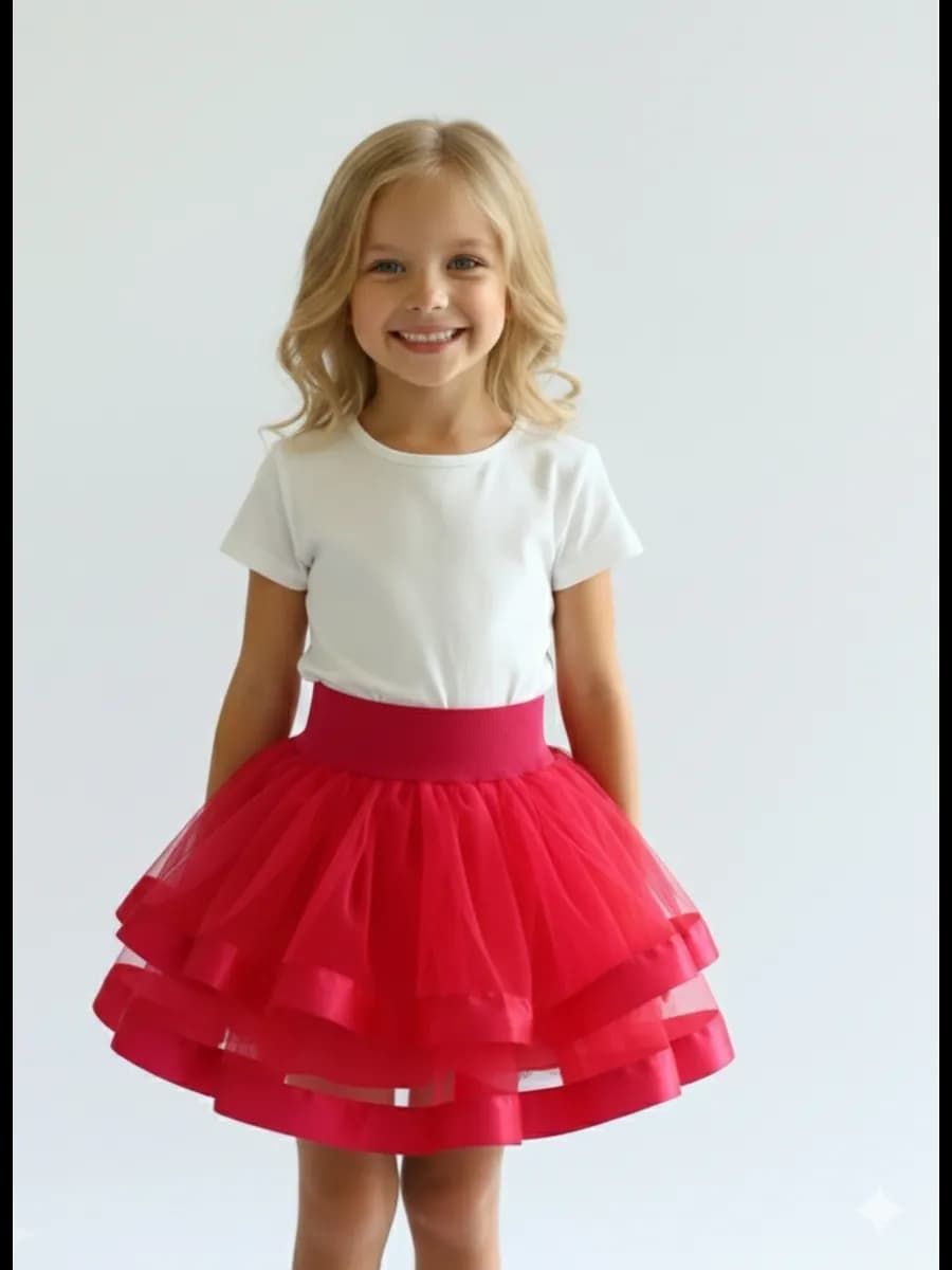 Юбка пышная фатиновая