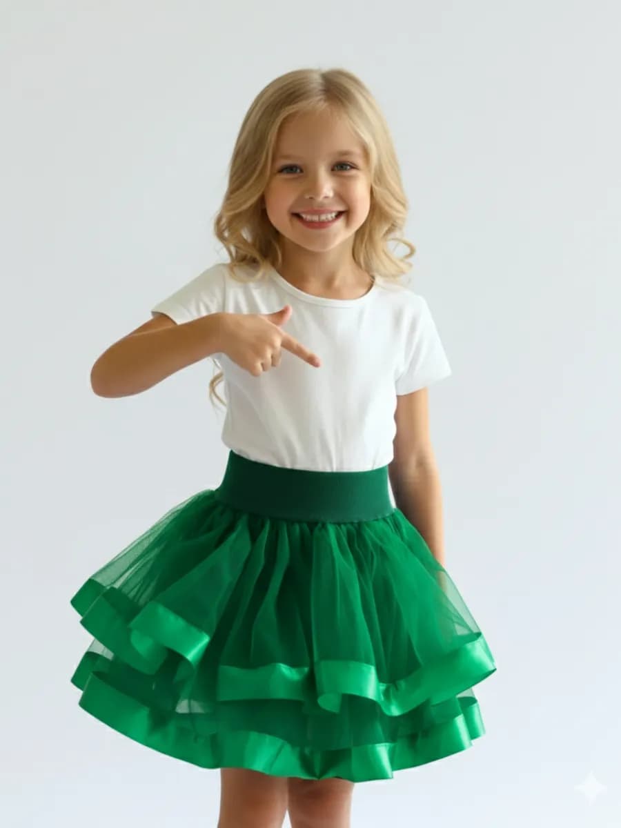 Юбка пышная фатиновая - фото 1