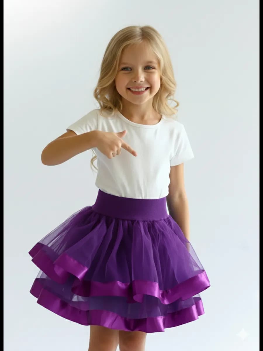 Юбка пышная фатиновая