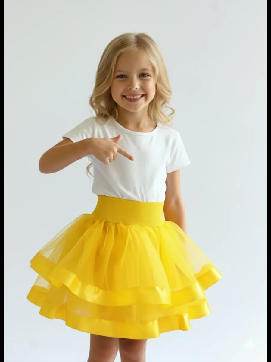 Юбка пышная фатиновая