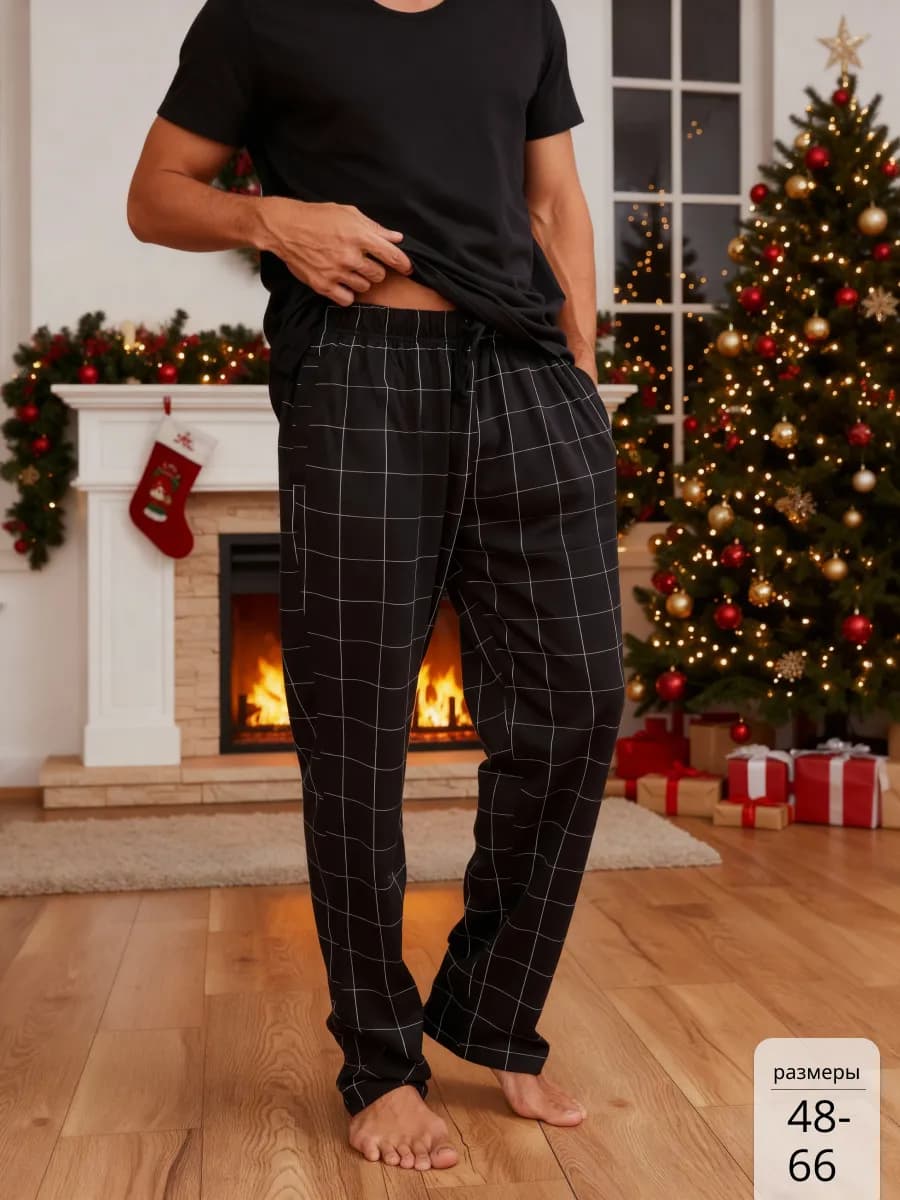 Пижама со штанами, домашний костюм