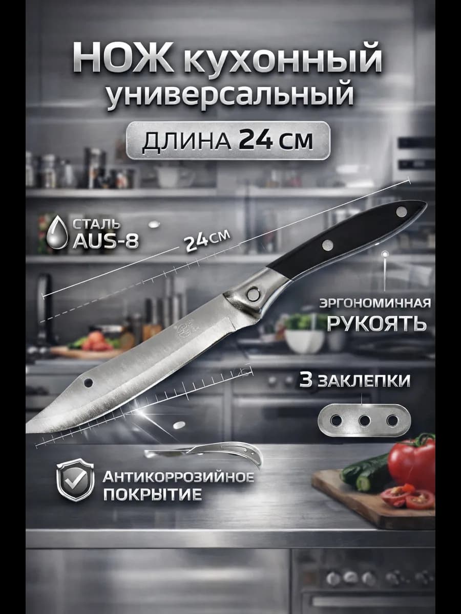 Универсальный кухонный нож