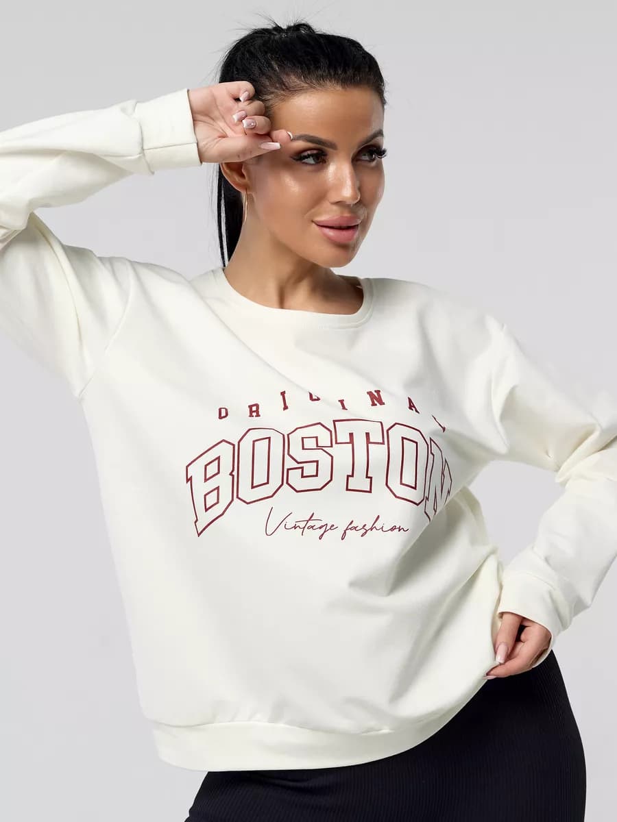 Свитшот с принтом