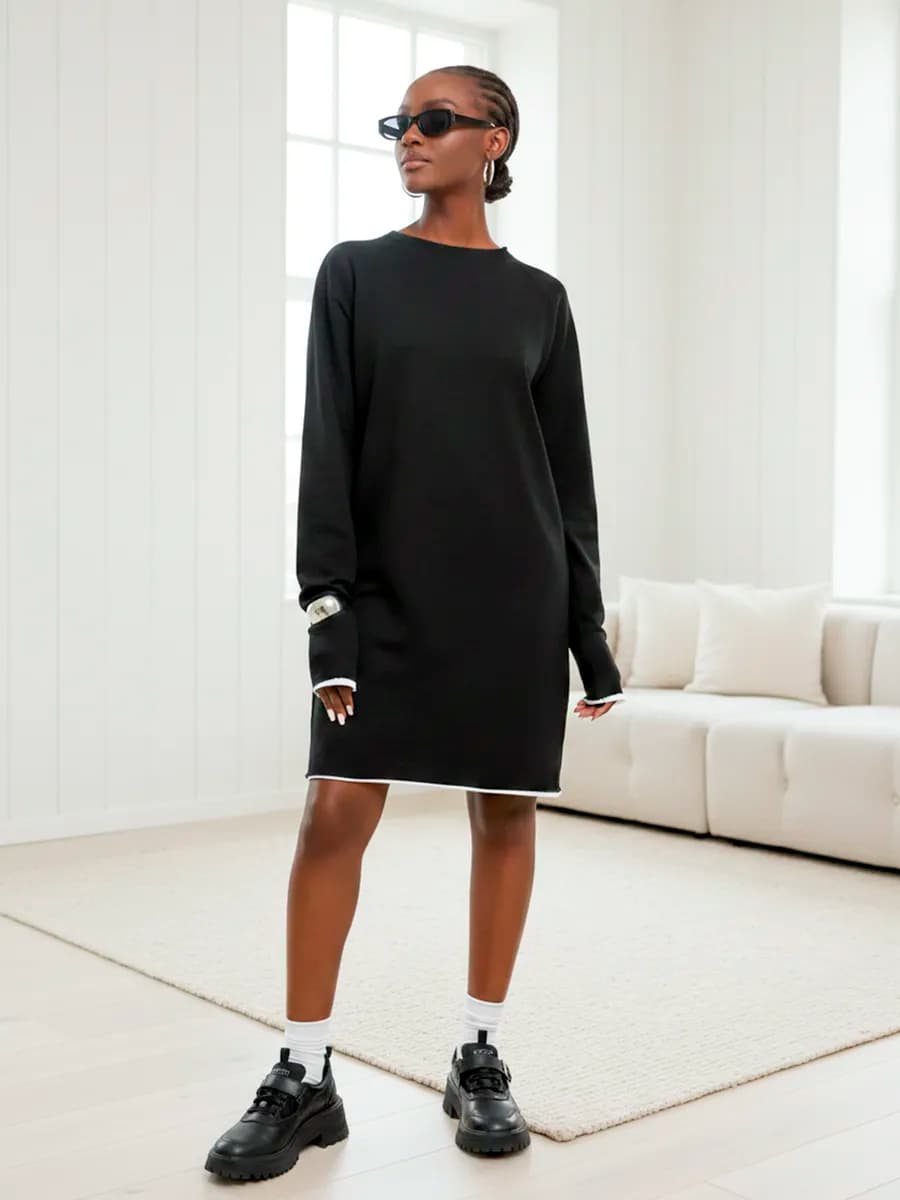 Платье базовое оверсайз