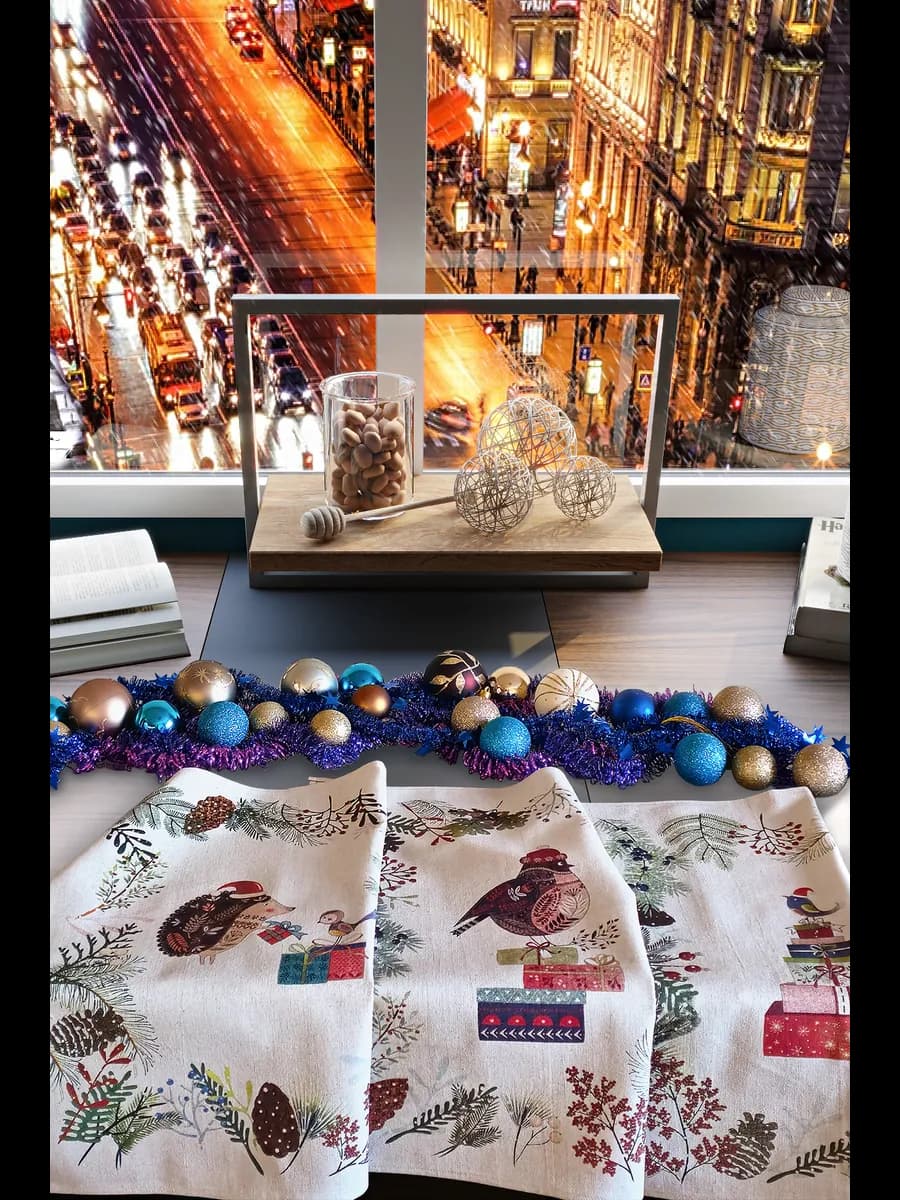 Полотенце кухонное набор 3 штуки