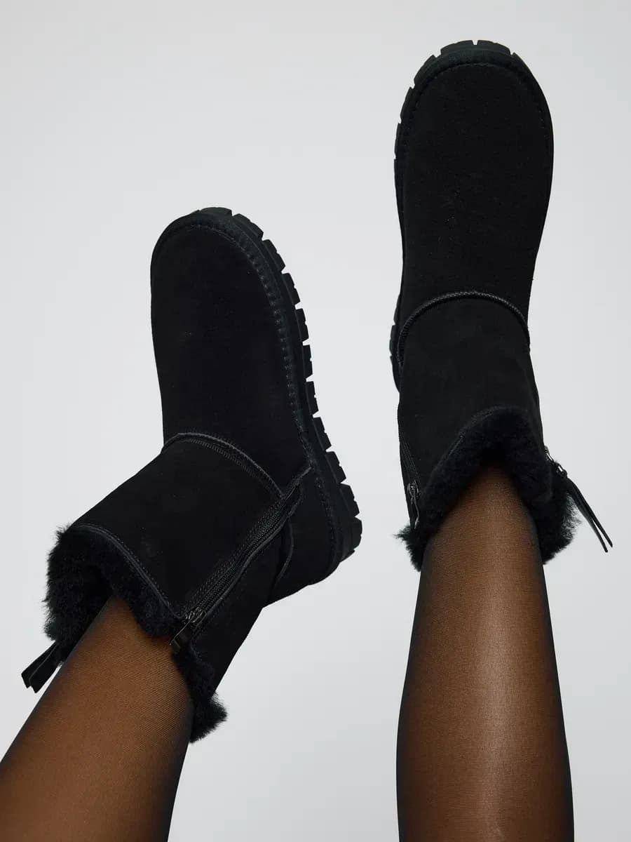 Угги зимние натуральные высокие