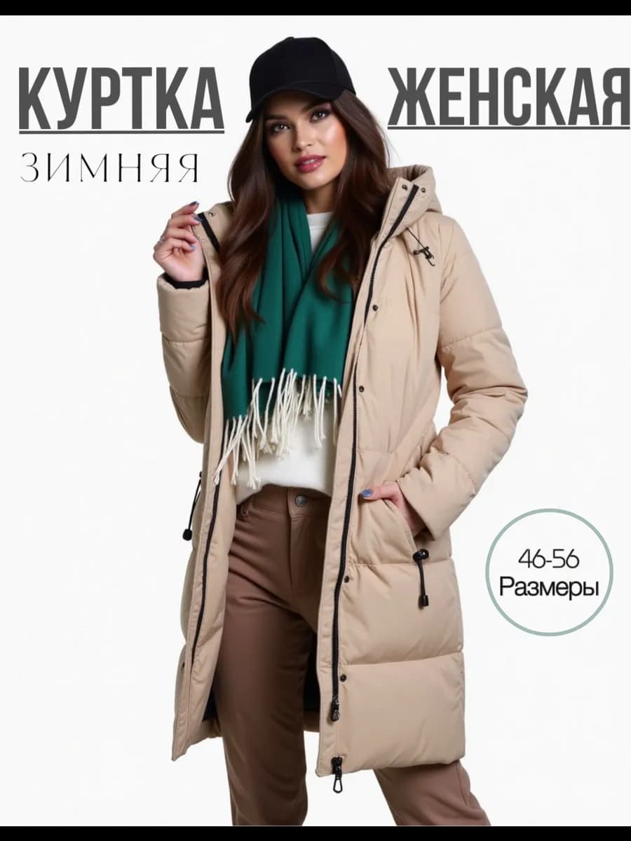Куртка женская зимняя