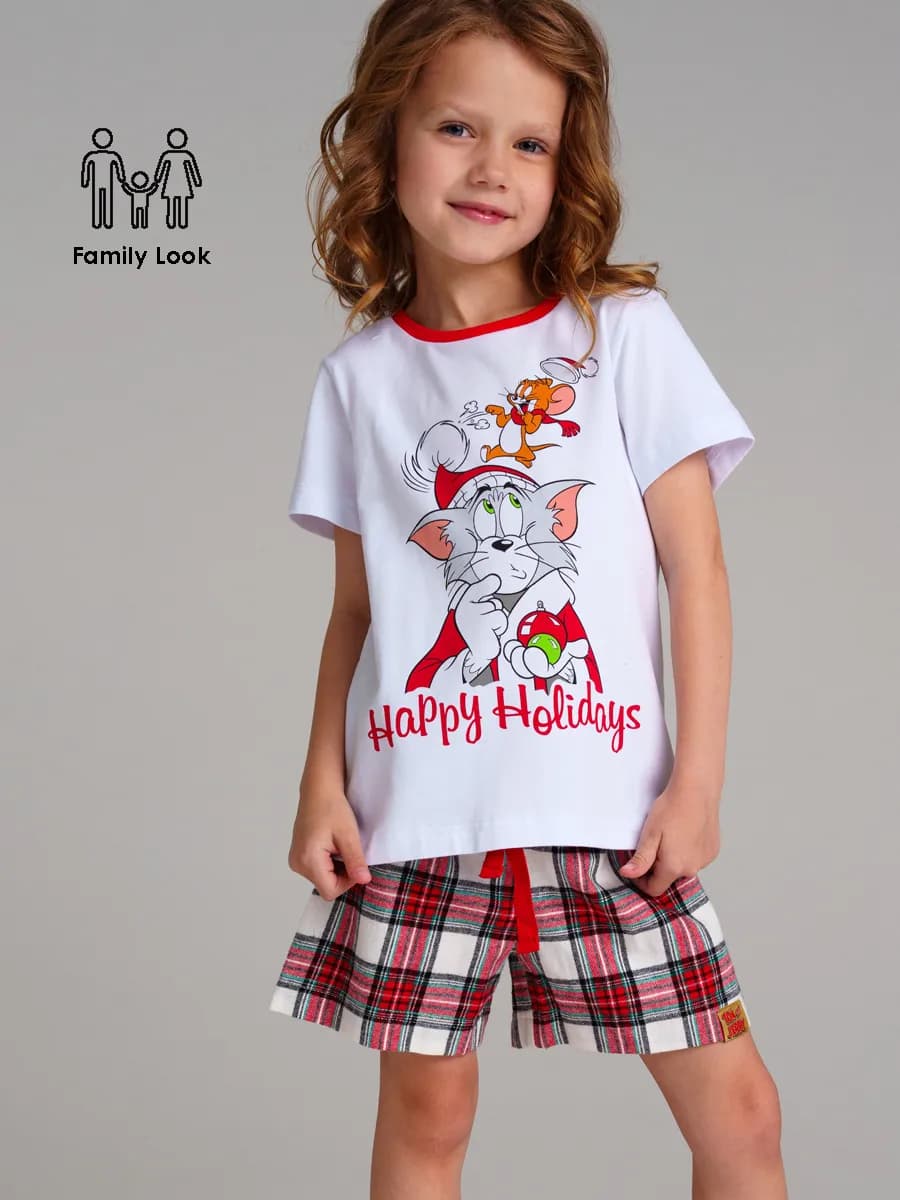 Пижама футболка, шорты