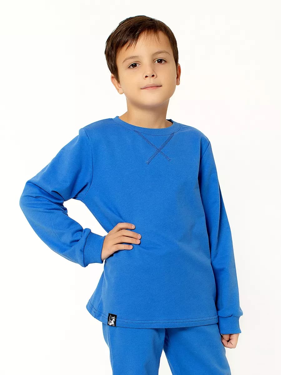 Джемпер лонгслив для подростка хлопок