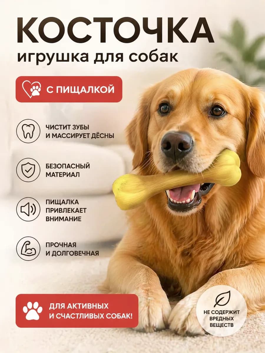 Игрушки для собак Кость