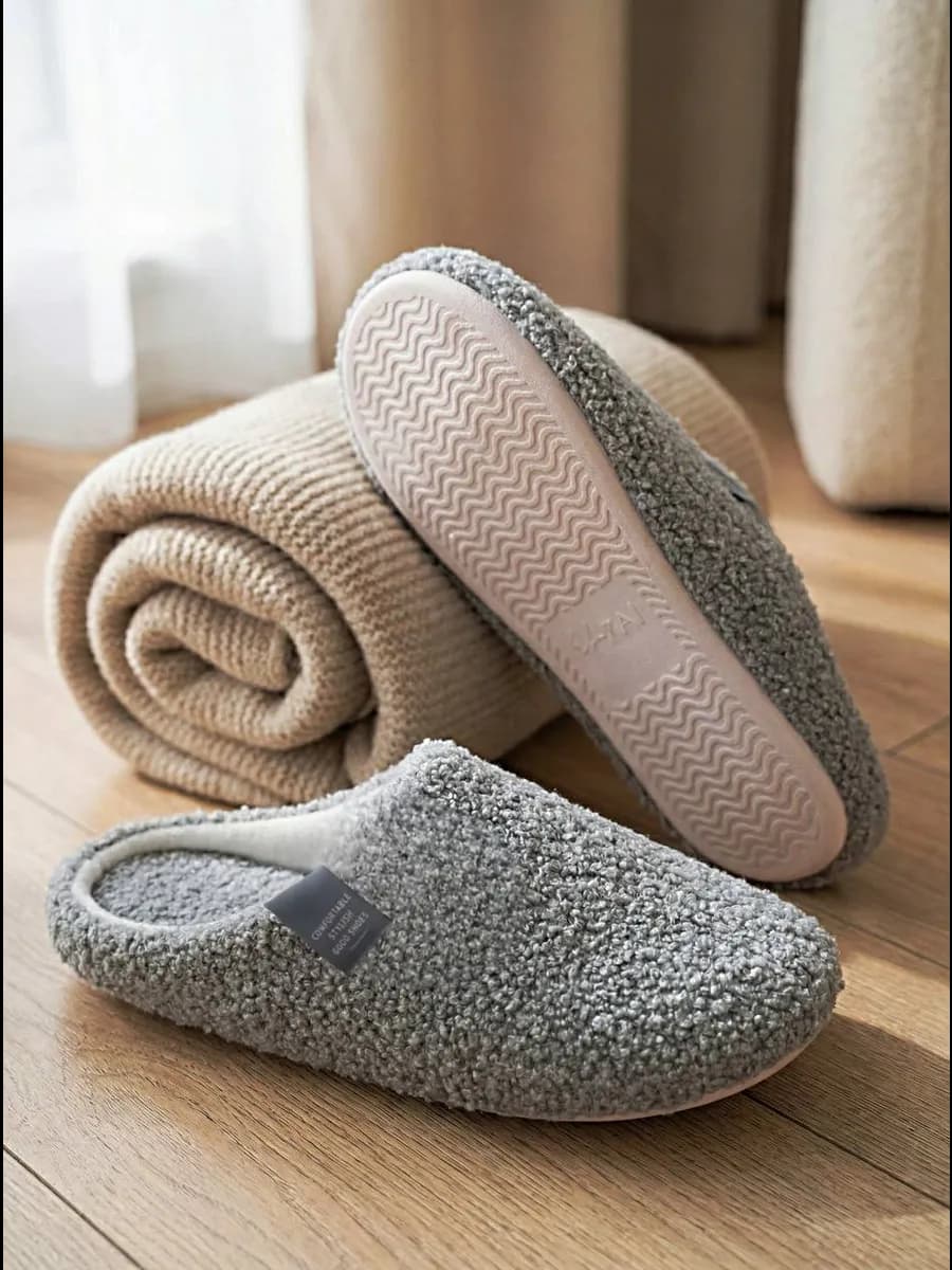 Тапочки домашние закрытые