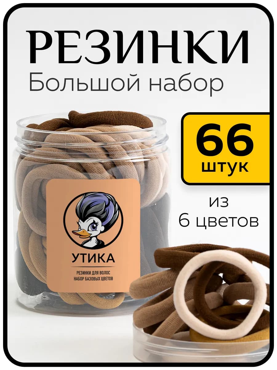 Набор резинок для волос