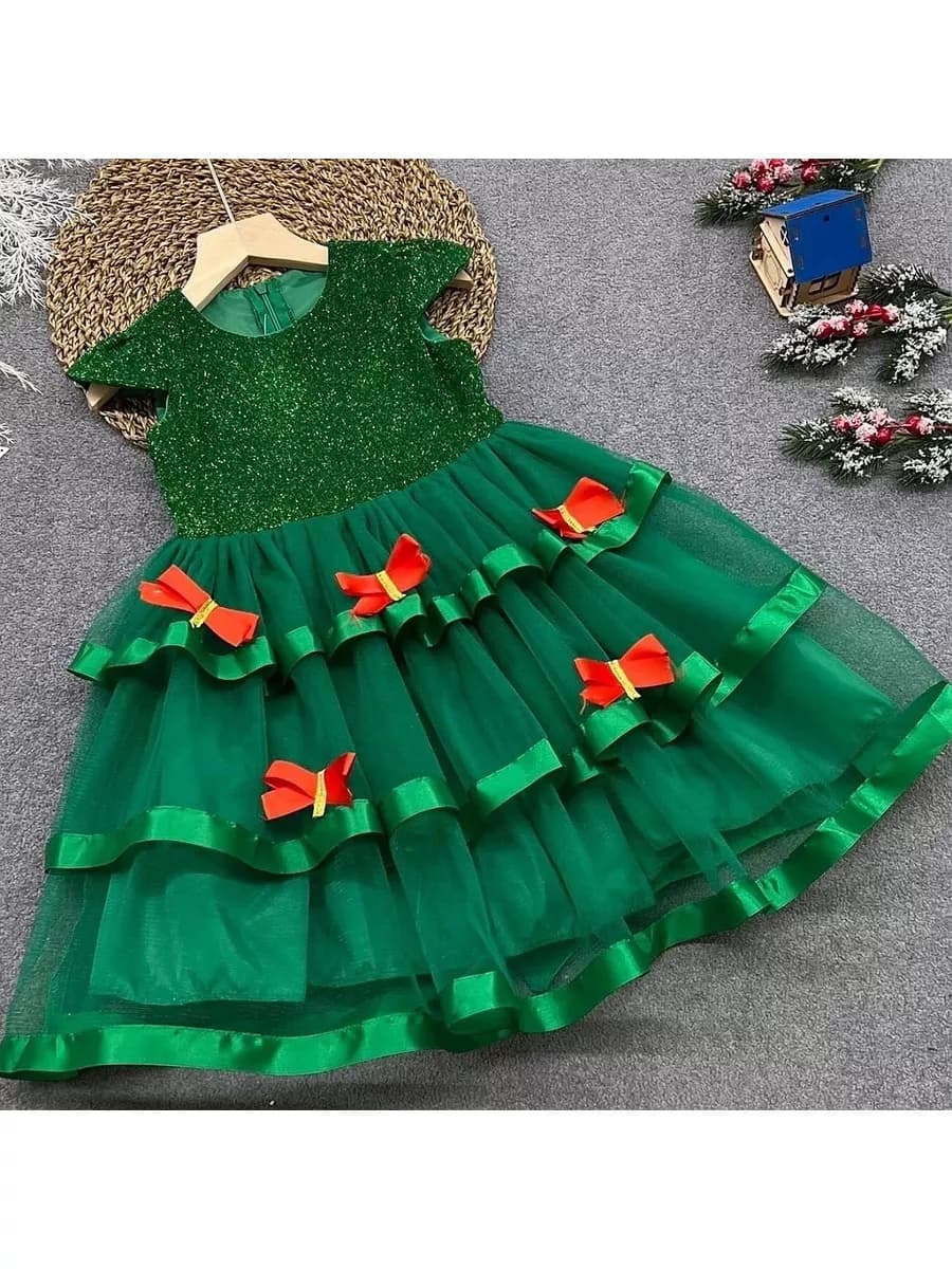 Платье елочка