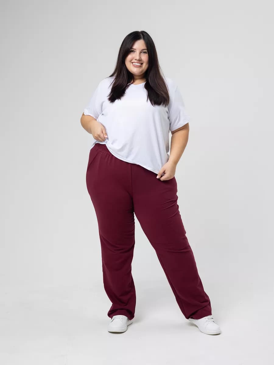 брюки прямые спортивные