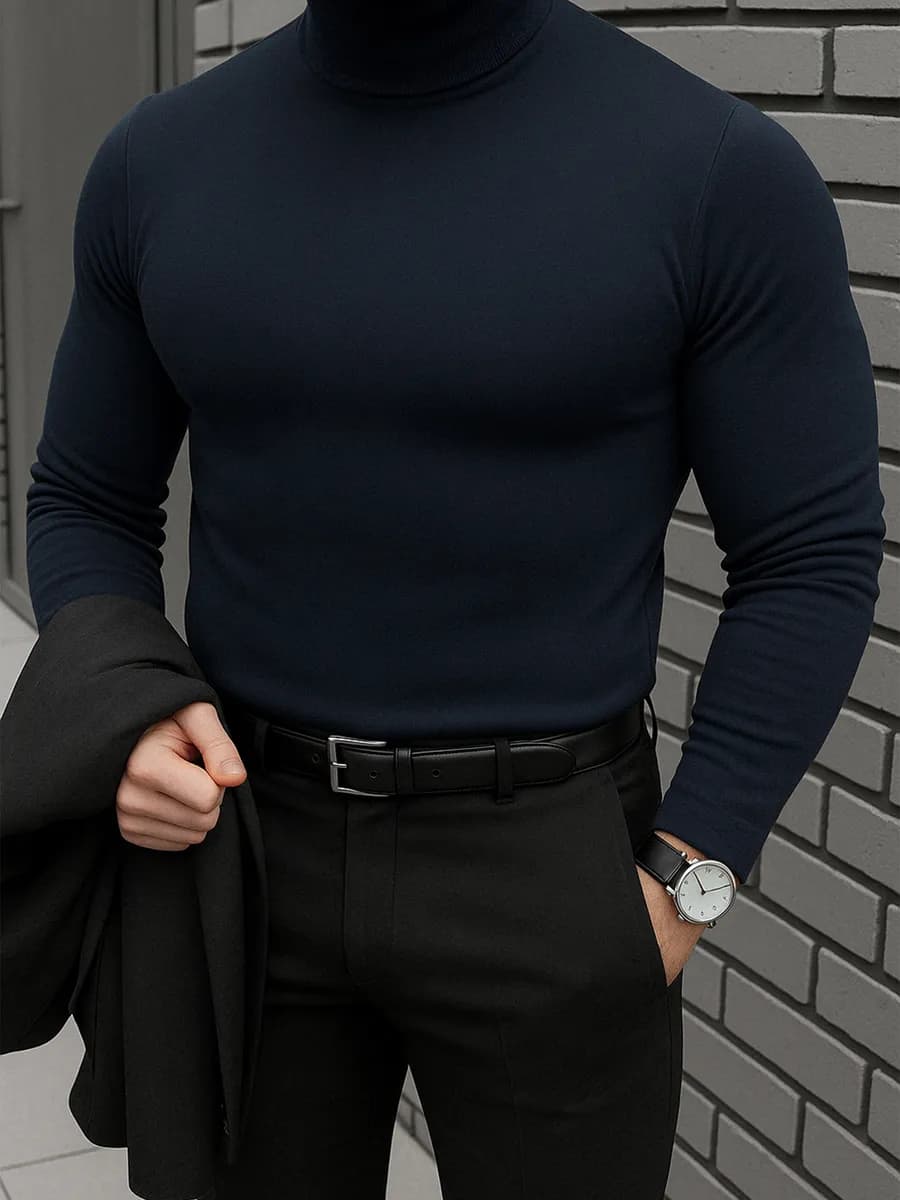 Водолазка утепленная с горлом