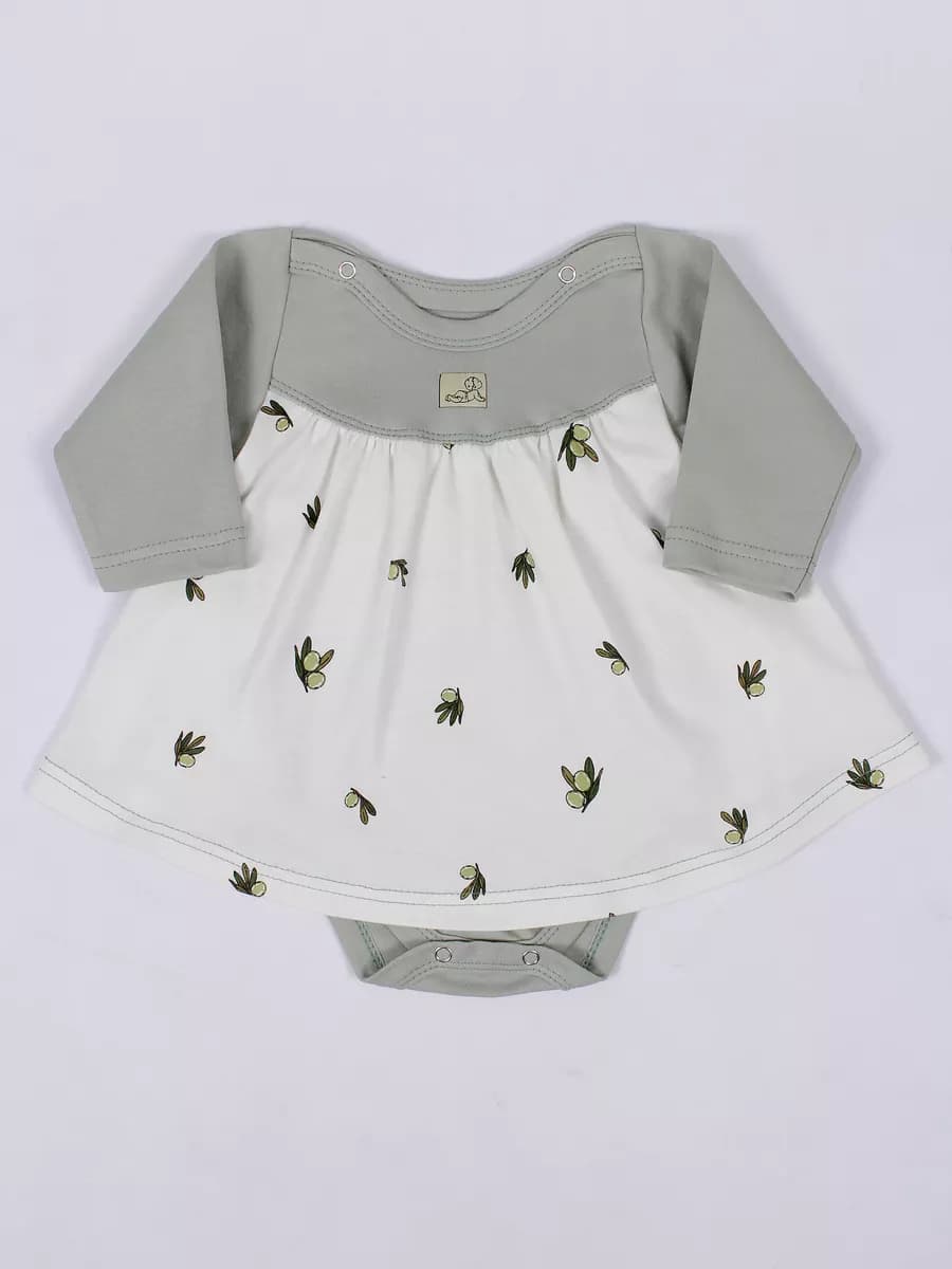 Платье боди для новорожденных