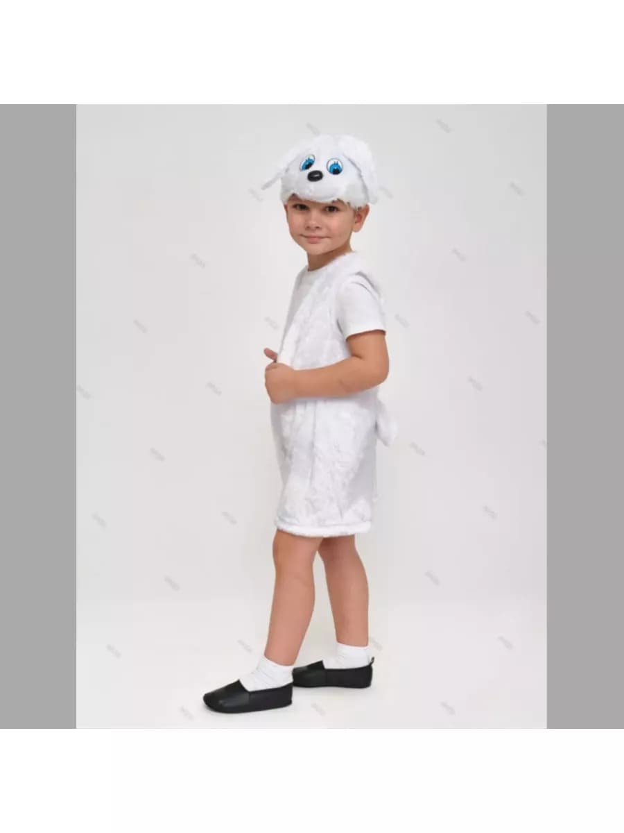 Карнавальный костюм Зайчик новогодний