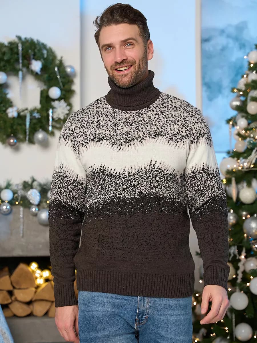 Свитер с горлом - фото 1