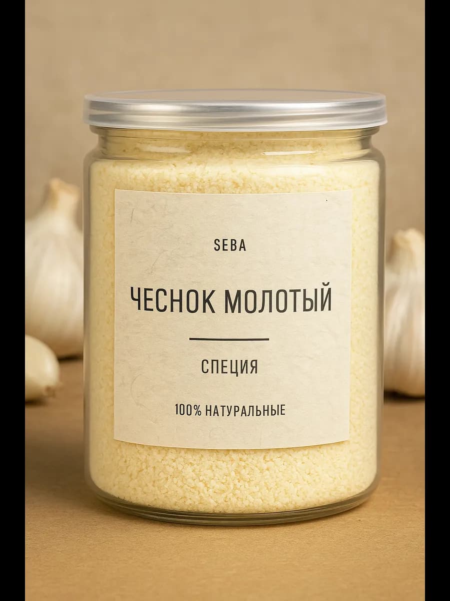 Чеснок молотый 140 грамм