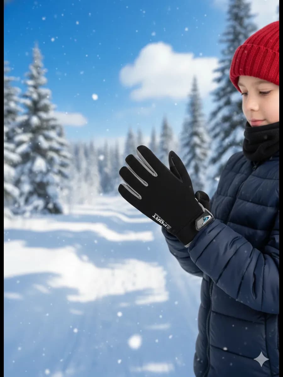 Перчатки зимние сенсорные утепленные