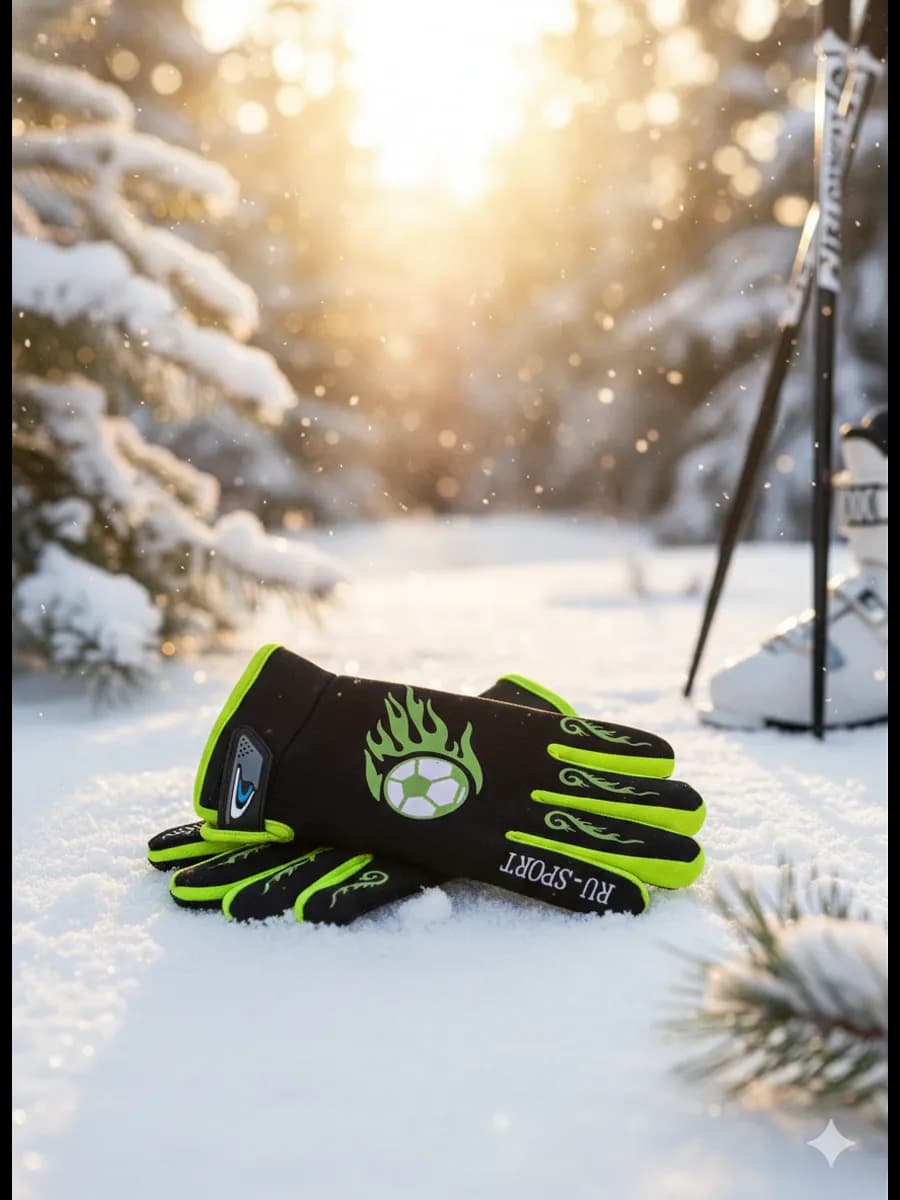 перчатки зимние флисовые