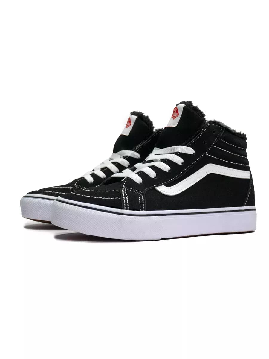 Зимние кеды UA SK8-HI черные