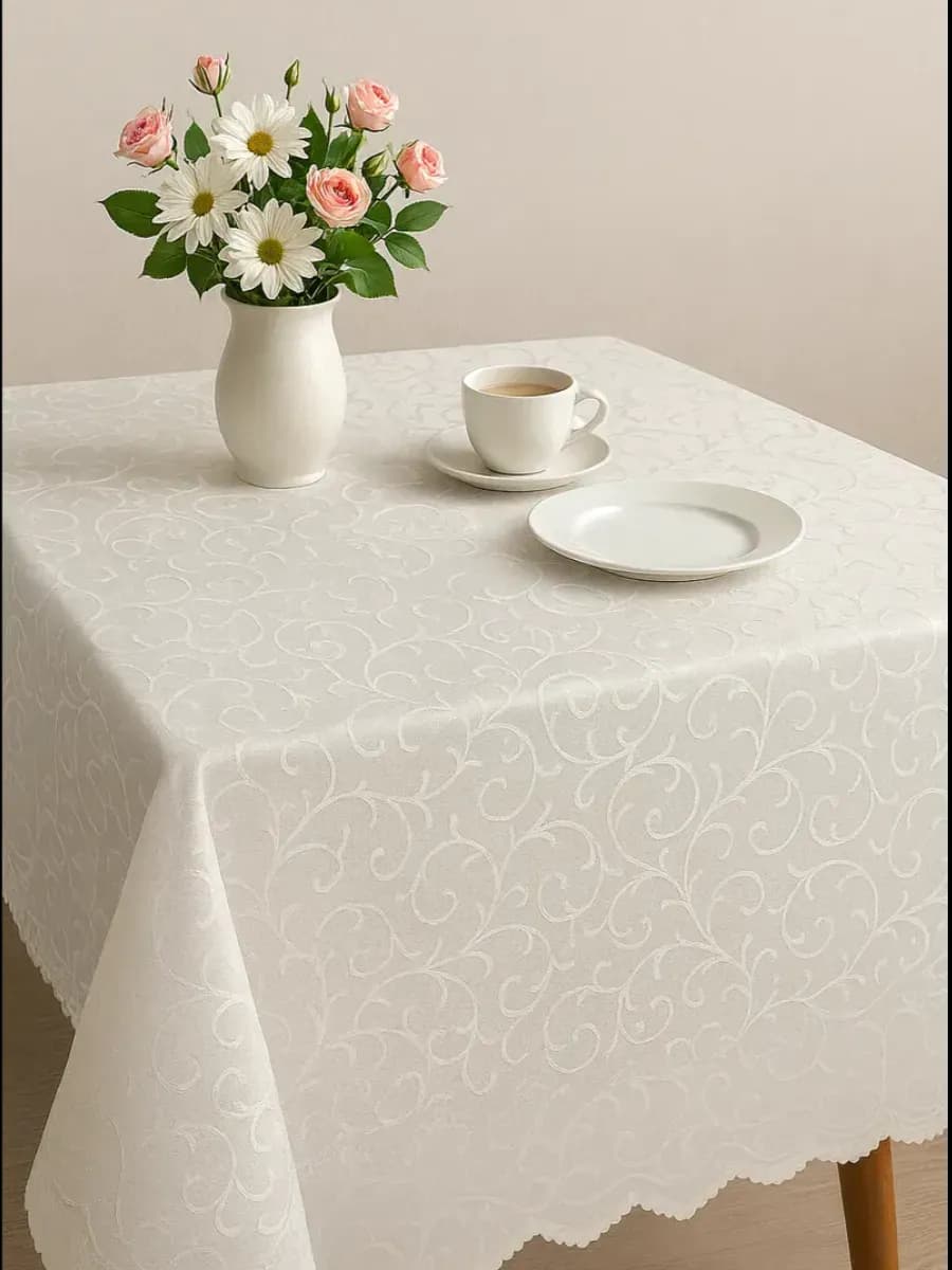 Скатерть клеенка ПВХ на стол 220х140 см