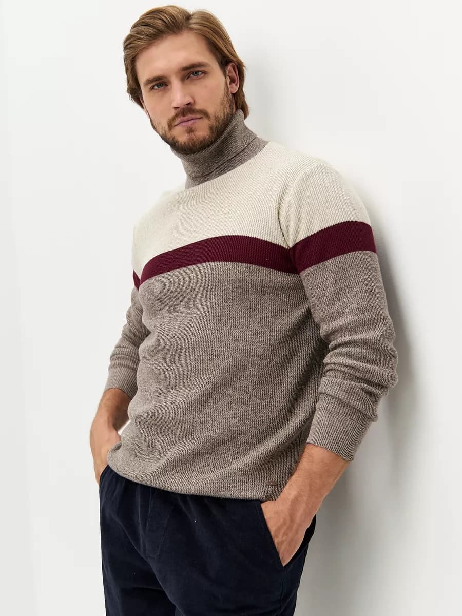 Водолазка с горлом хлопок