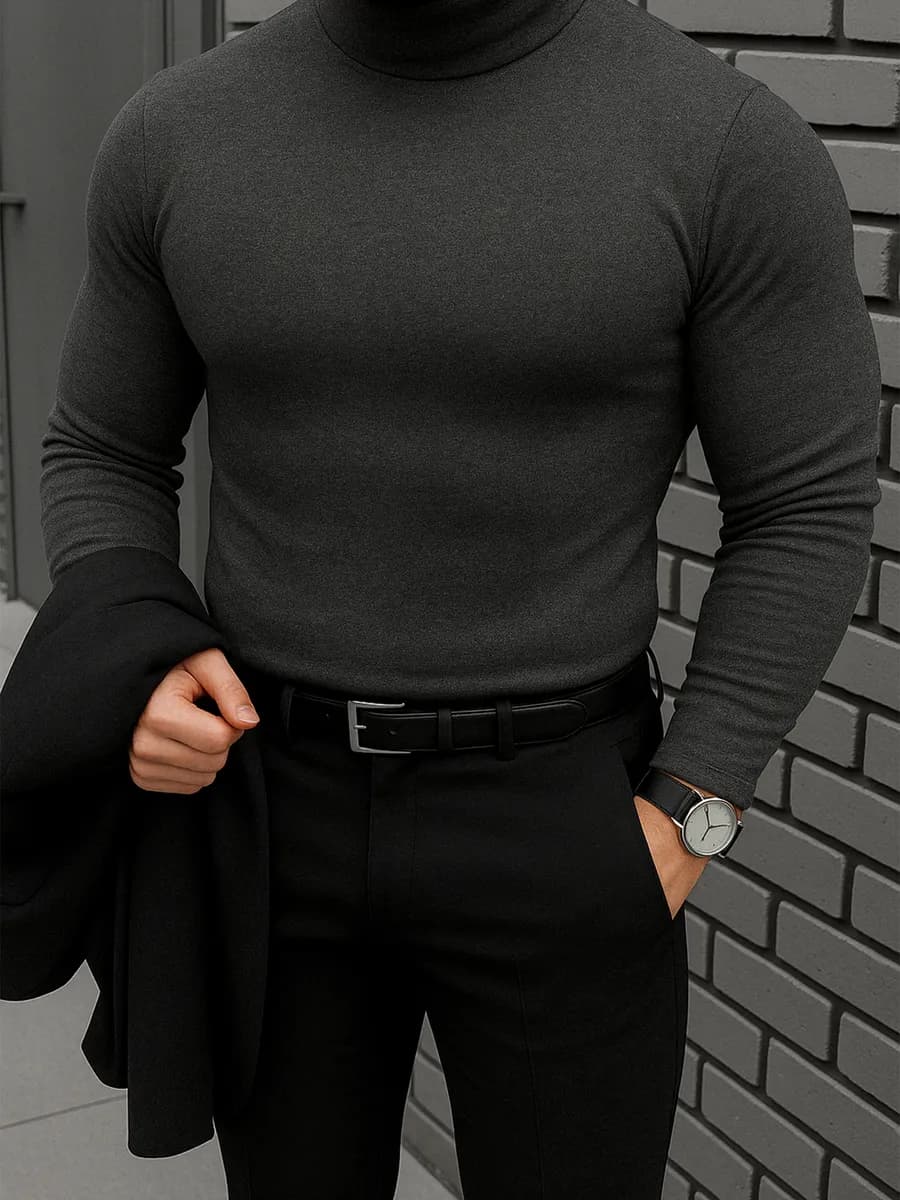 Водолазка утепленная с горлом